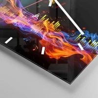 Mostrador com traços