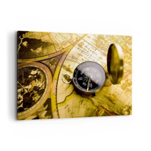 Quadro em tela - Que tal ao fim do mundo? - 100x70 cm