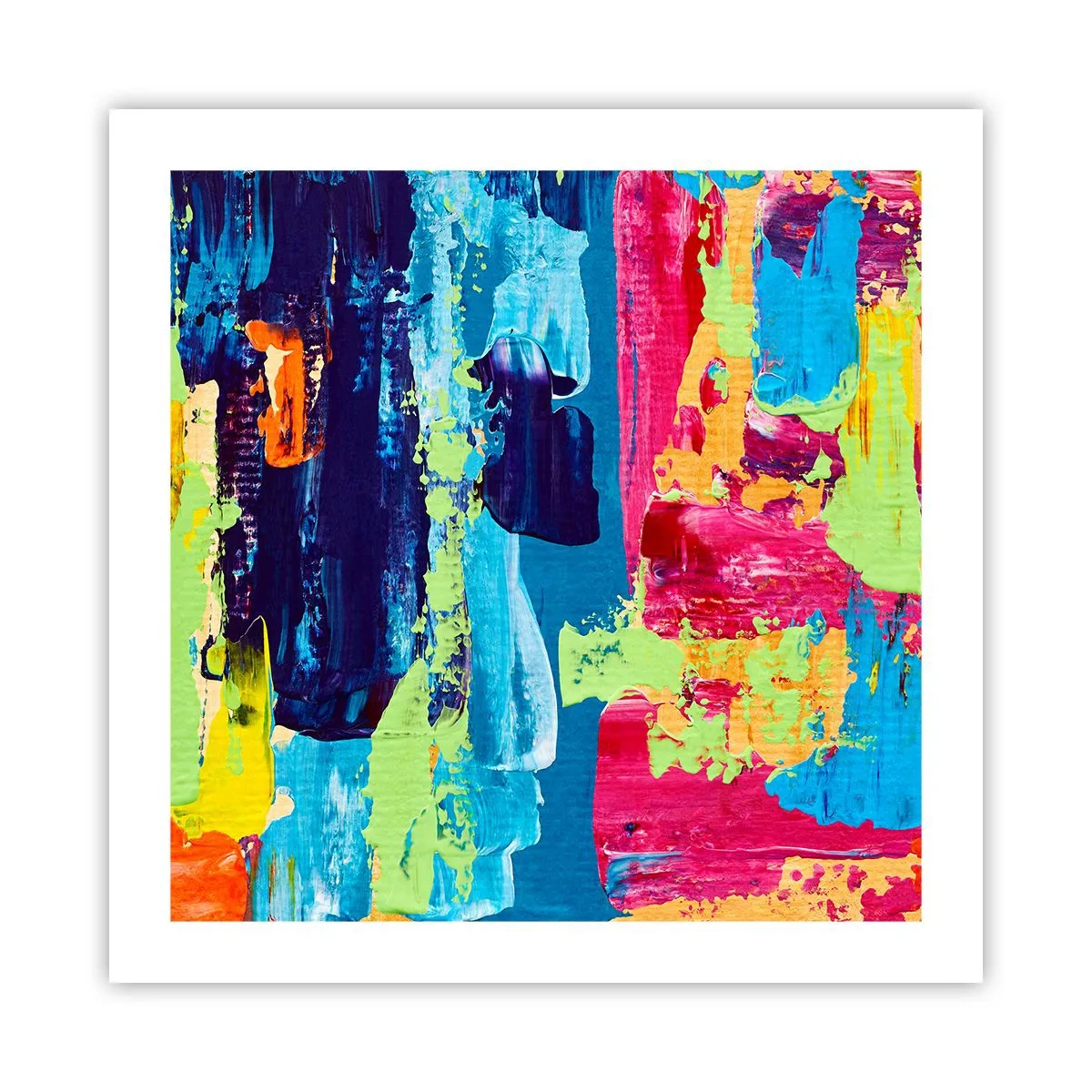 Pôster - A vida é bela! - 50x50 cm