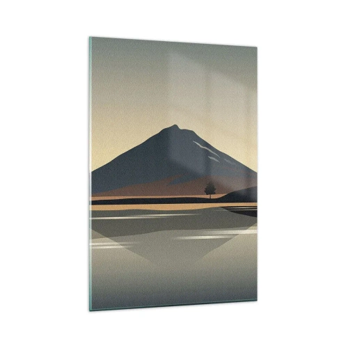Quadro em vidro - Reflexo de espelho - 80x120 cm