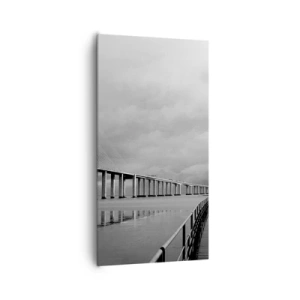 Quadro em tela - Cada um com o que merece - 65x120 cm