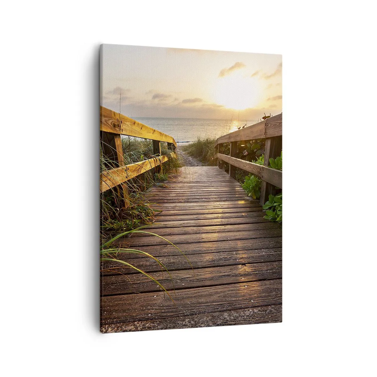 Quadro em tela - Direto para a costa - 50x70 cm