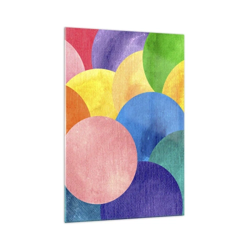 Quadro em vidro - A plenitude original da vida - 70x100 cm