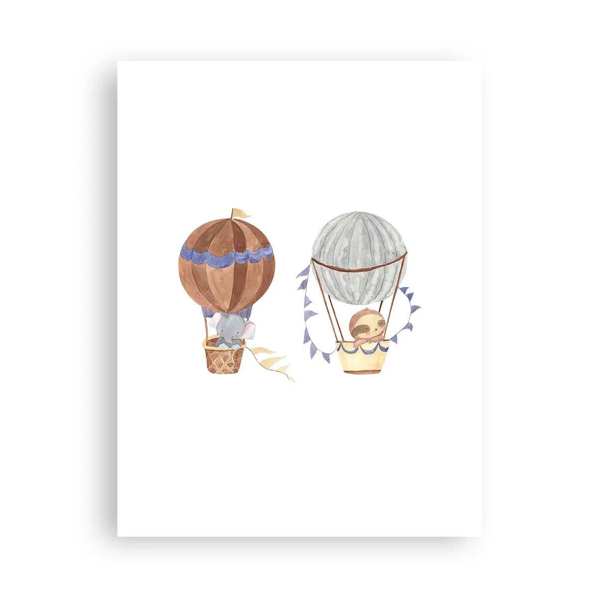 Pôster - Amigos em movimento - 30x40 cm