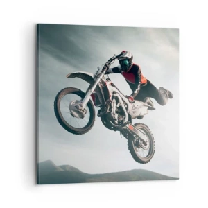 Quadro em tela - Não há diversão sem risco - 60x60 cm