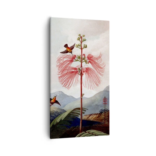 Quadro em tela - Em um paraíso tropical - 55x100 cm