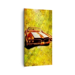 Quadro em tela - O poder encantado em formas - 65x120 cm