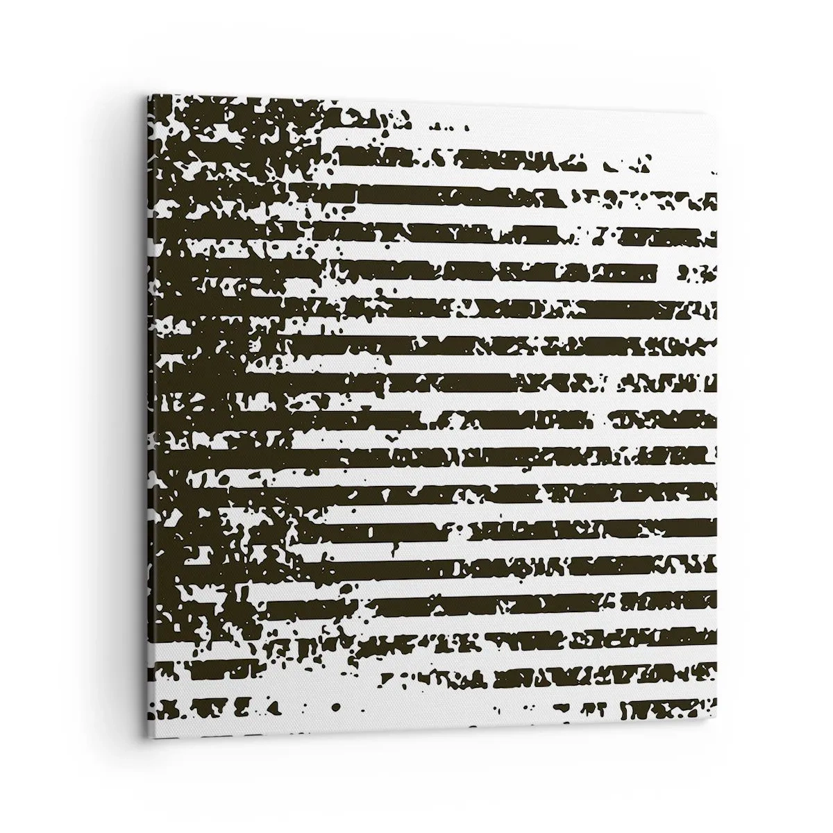 Quadro em tela - Ritmo e ruído - 50x50 cm