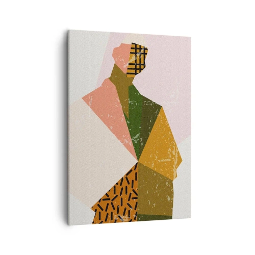 Quadro em tela - Homem – um ser complexo - 50x70 cm