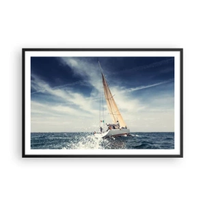 Pôster com moldura preta - Não nos alcançarão! - 91x61 cm