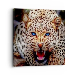 Quadro em tela - A raiva não afeta a beleza  - 40x40 cm