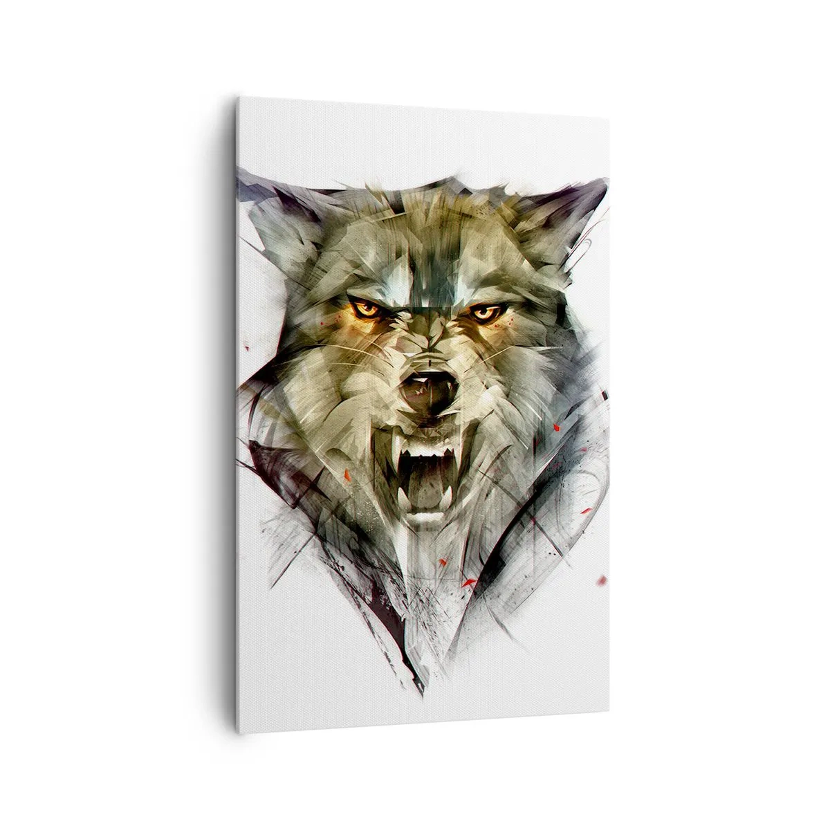 Quadro em tela - Nem um passo! - 80x120 cm