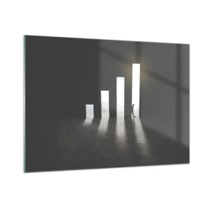 Quadro em vidro - Sucesso – impressão - 100x70 cm