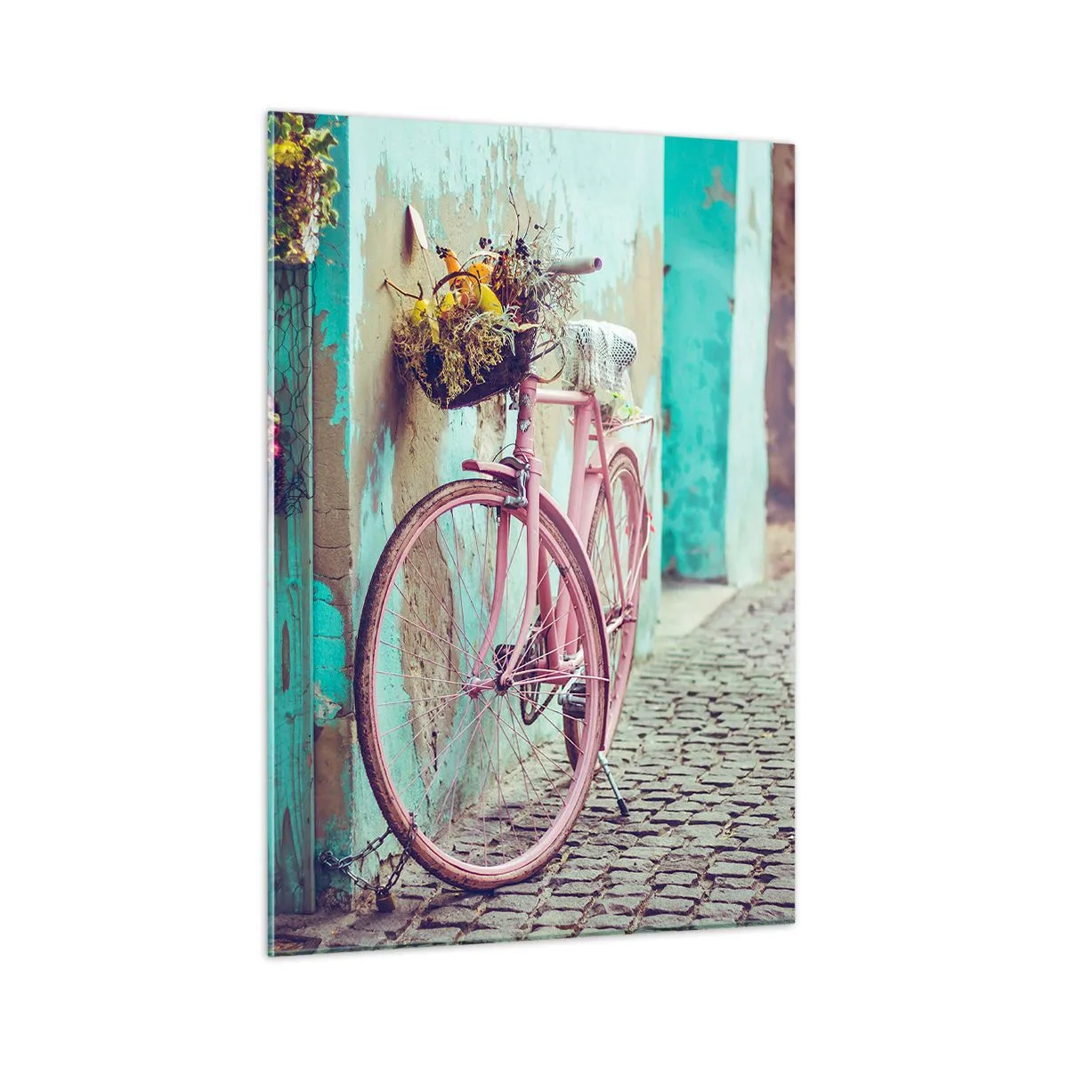 Quadro em vidro - Volto logo - 50x70 cm