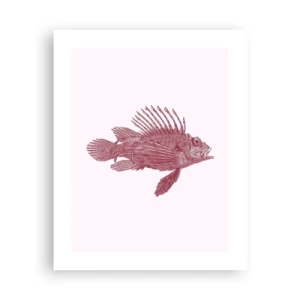 Pôster - Um habitante de águas exóticas - 40x50 cm