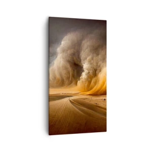 Quadro em tela - A Ira do Deserto - 55x100 cm