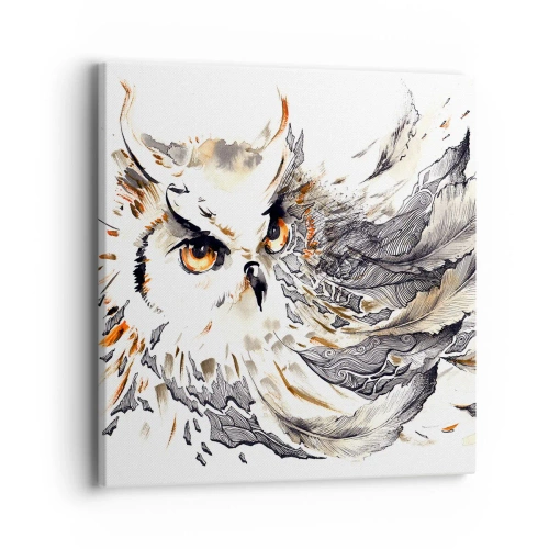 Quadro em tela - Ela veio do mundo da magia - 40x40 cm