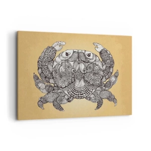 Quadro em tela - Contos do Sr. Caranguejo - 120x80 cm