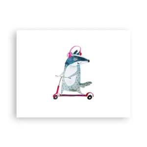 Pôster - A alegria do texugo - 40x30 cm