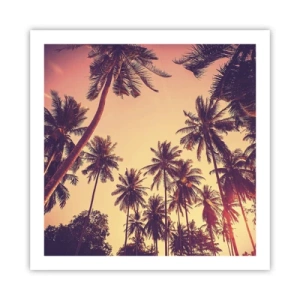 Pôster - Variação tropical - 60x60 cm