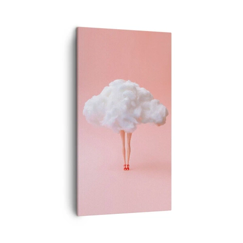 Quadro em tela - Doce promessa - 45x80 cm