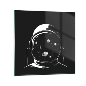 Quadro em vidro - Bela Vista - 50x50 cm