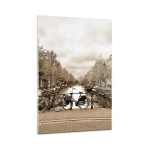 Quadro em vidro - Vibrações holandesas - 50x70 cm