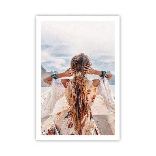 Pôster - A caminho da felicidade - 61x91 cm