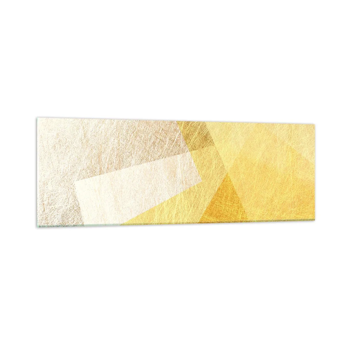 Quadro em vidro - Clima geométrico - 90x30 cm