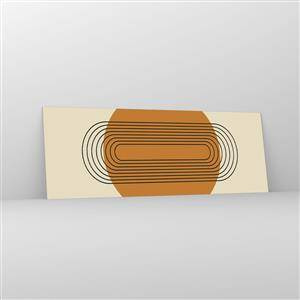 Quadro em vidro - O plano perfeito - 140x50 cm