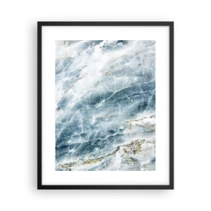 Pôster com moldura preta - O mundo do Gelo - 40x50 cm