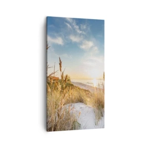 Quadro em tela - Praia do Norte - 45x80 cm