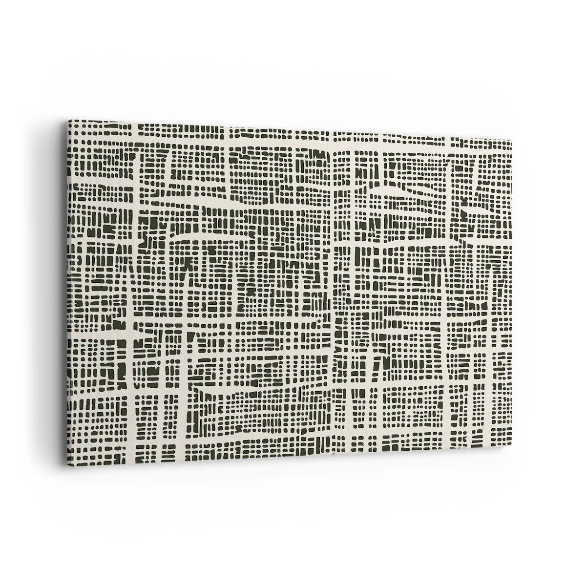 Quadro em tela - Uma composição tecida - 120x80 cm