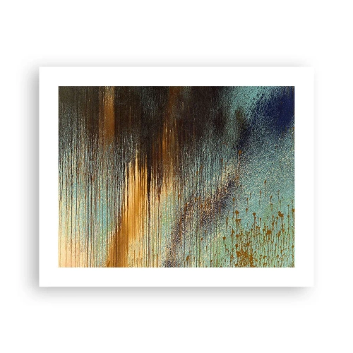 Pôster - Uma composição colorida não acidental - 50x40 cm