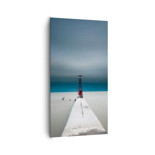 Quadro em tela - Ao encontro do infinito - 65x120 cm