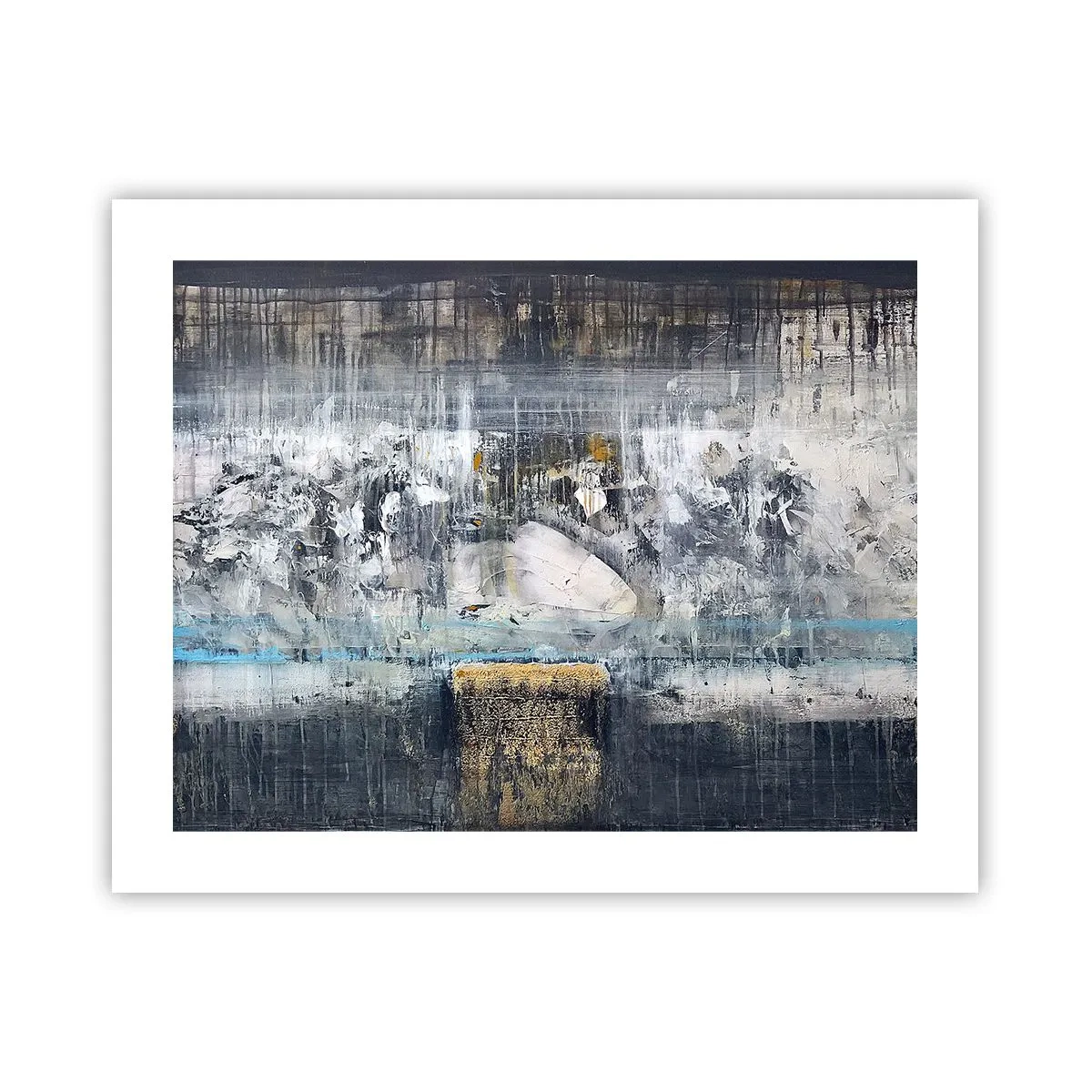 Pôster - Pelo gelo ou pelo torrão de terra - 50x40 cm