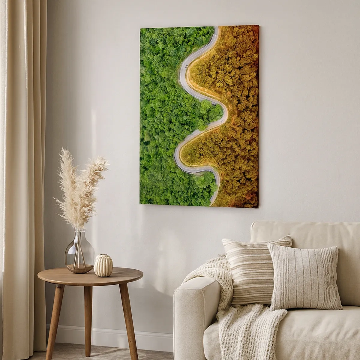 Quadro em tela - Fronteiras e descobertas - 50x70 cm