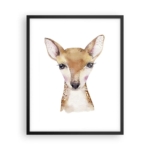 Pôster com moldura preta - A Natureza da Inocência - 40x50 cm