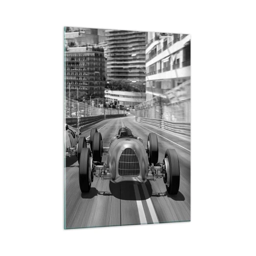 Quadro em vidro - Era uma vez em Monte Carlo - 50x70 cm