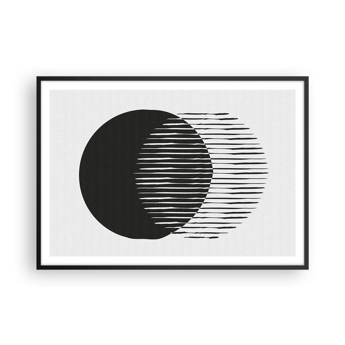 Pôster com moldura preta - Seu alter ego - 100x70 cm