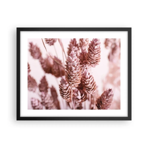 Pôster com moldura preta - Aparentemente discreto - 50x40 cm