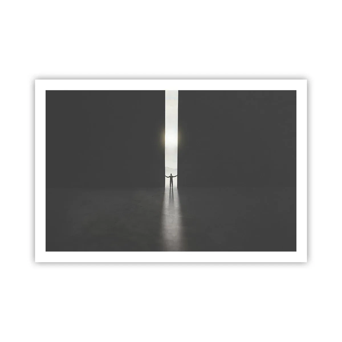 Pôster - Um passo para um futuro brilhante - 91x61 cm