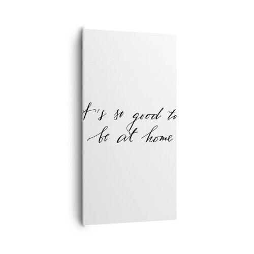 Quadro em tela - Toda a verdade - 65x120 cm