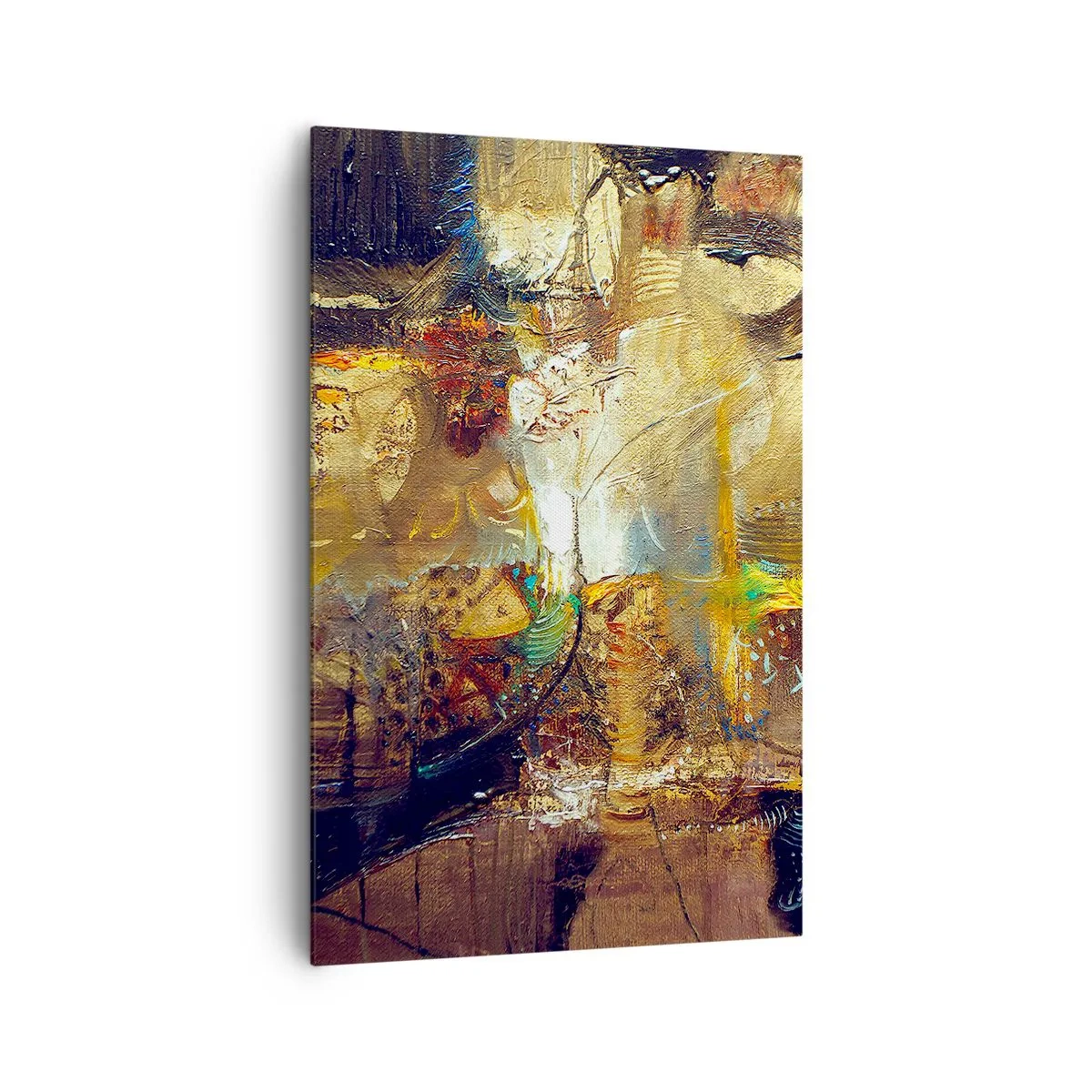 Quadro em tela - Frio, mais quente, quente - 80x120 cm