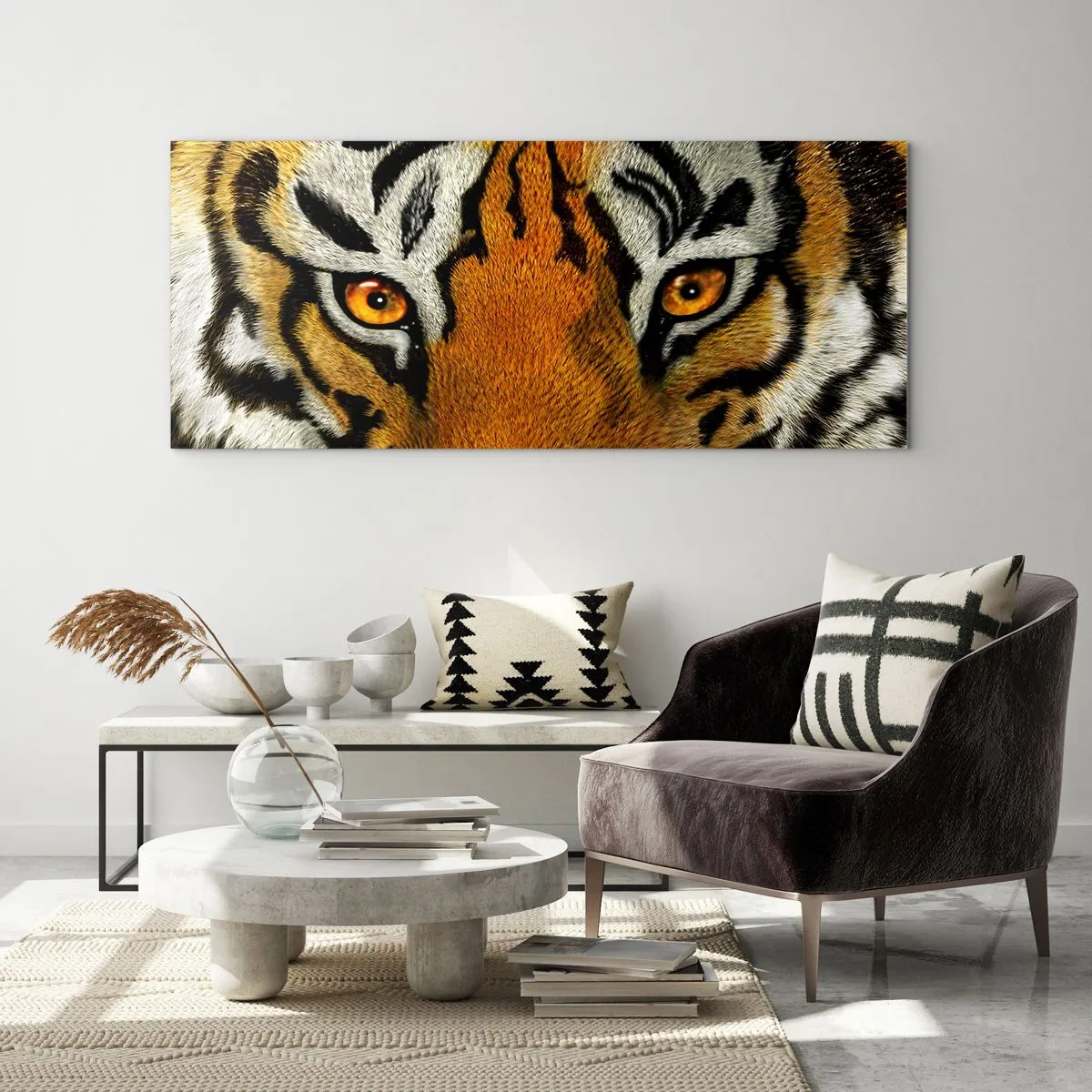 Quadro em vidro - Perigoso e bonito - 160x50 cm