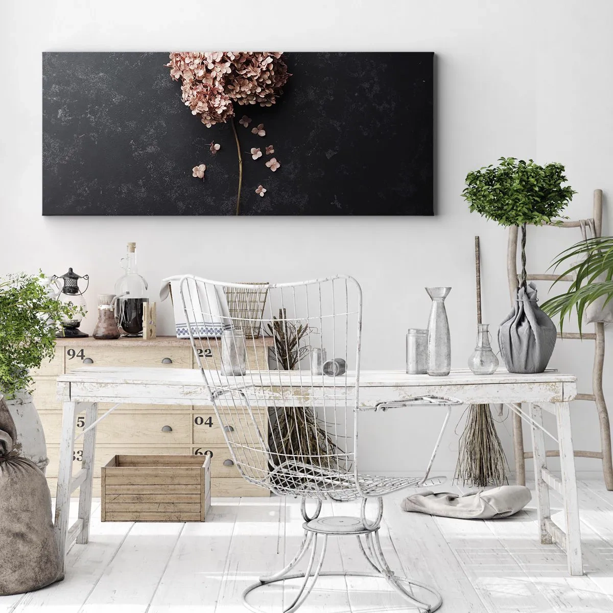 Quadro em tela - Um sinal verdadeiramente romântico - 120x50 cm