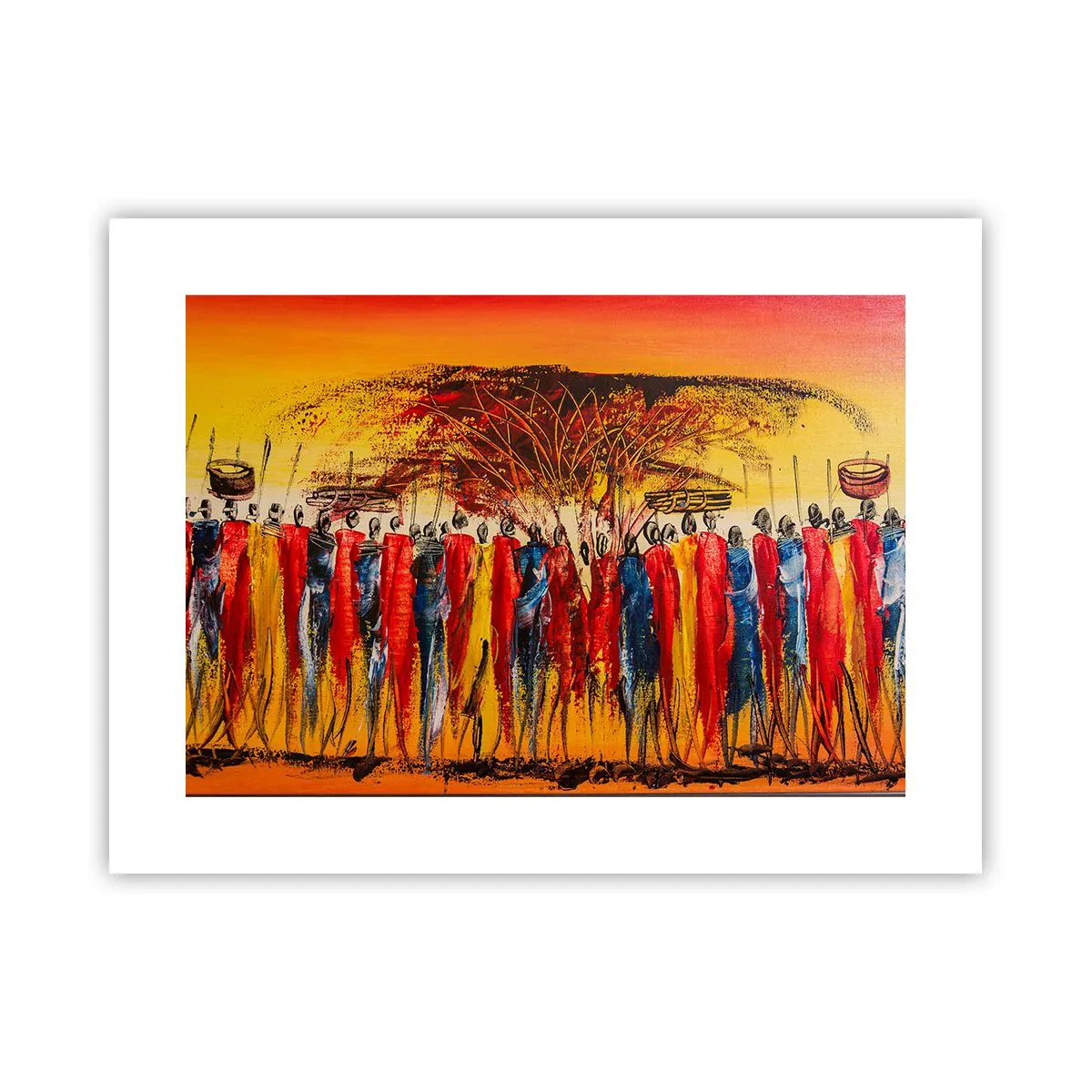 Pôster - Lá, lá, lá vão eles - 40x30 cm