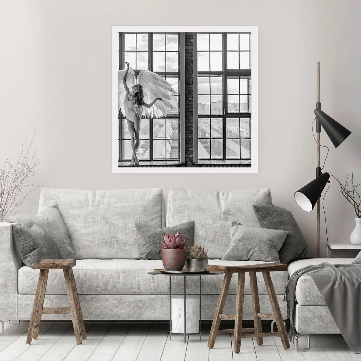 Pôster - Cidade dos Anjos? - 40x40 cm