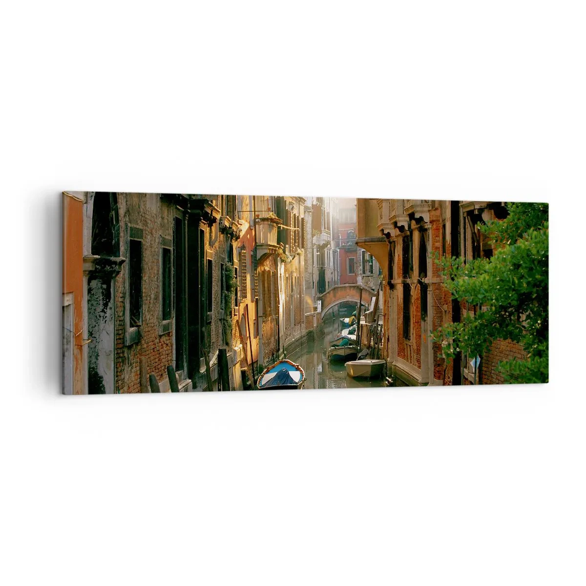 Quadro em tela - Em um beco veneziano - 140x50 cm