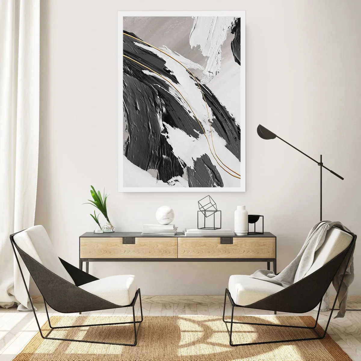 Pôster - Abstração em grande escala - 70x100 cm